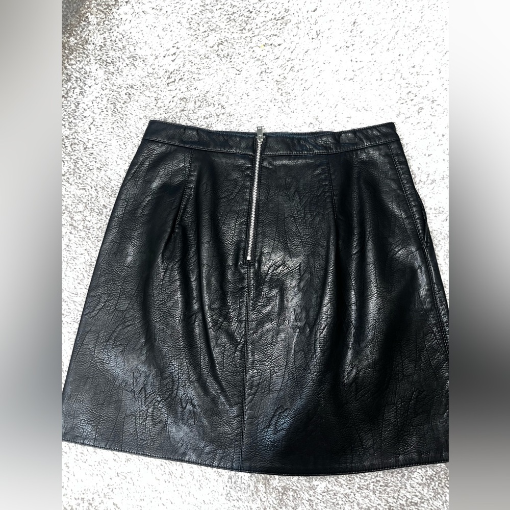 Leather Zara Skirt